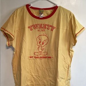 ACME Tweety Yellow T-Shirt size 2x.